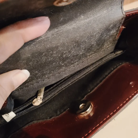 Satchel bag red solid sling bag... - Picture 11 of 17